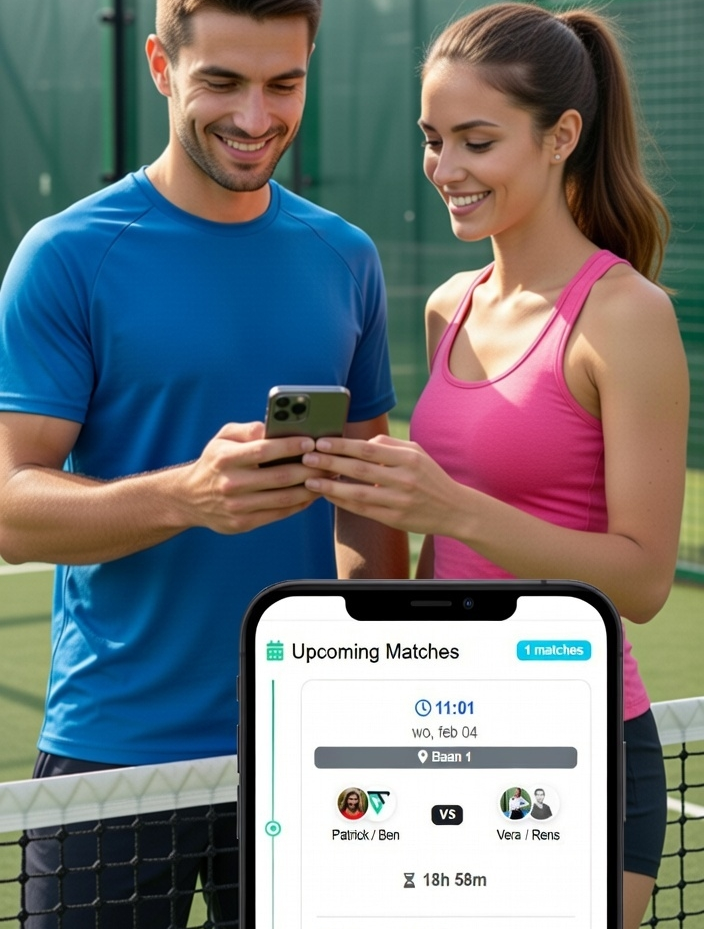 Deel live standen en wedstrijden